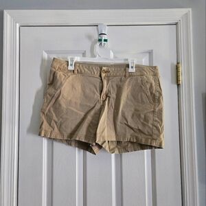 a.n.a Tan Cargo Shorts Versatile Cotton Blend Size 16